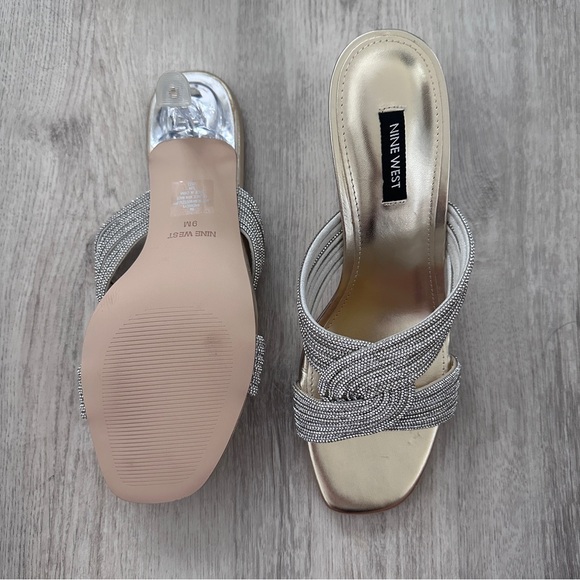 Dancy Heeled Slide Sandals - Picture 8 of 9